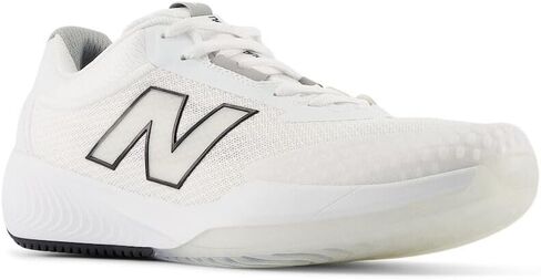 New Balance Women's FuelCell 996 V6 Tennis Shoe, Black/White/Ambient Light, 8 in Saudi Arabia
