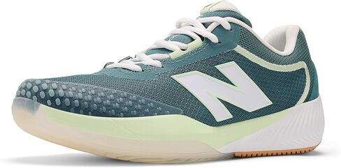 New Balance Women's FuelCell 996 V6 Tennis Shoe, Black/White/Ambient Light, 8 in Saudi Arabia