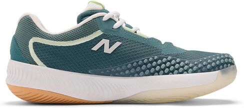 New Balance Women's FuelCell 996 V6 Tennis Shoe, Black/White/Ambient Light, 8 in Saudi Arabia