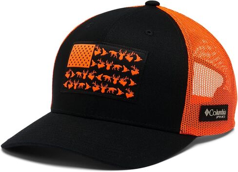 Columbia Unisex PHG Game Flag Mesh Snap Back, Cedar/White/Dog Flag, One Size in Kuwait