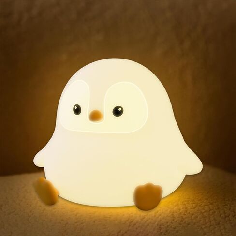 UNEEDE Blue Axolotl Night Light for Kids,Animal Silicone Nursery Night Lamp, Rechargeable Table Lamp Bedside Lamp,Cute Room Decor Night Light for Bedroom,Living Room,Dining,Desk Decorations,Gift in Kuwait