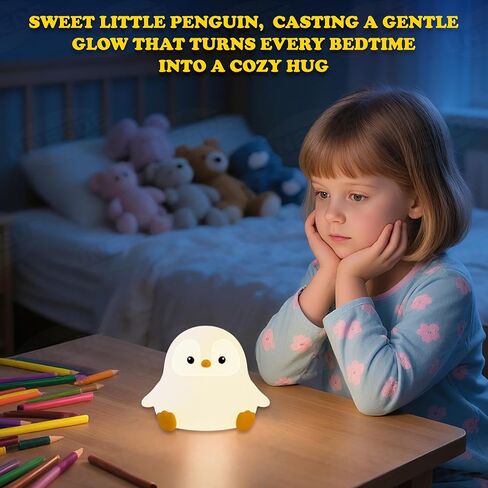 UNEEDE Blue Axolotl Night Light for Kids,Animal Silicone Nursery Night Lamp, Rechargeable Table Lamp Bedside Lamp,Cute Room Decor Night Light for Bedroom,Living Room,Dining,Desk Decorations,Gift in Kuwait
