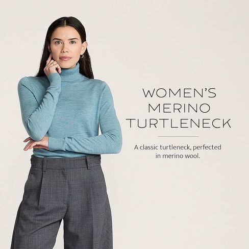 Pendleton Women's Merino Turtleneck in Kuwait