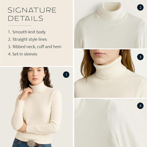Pendleton Women's Merino Turtleneck in Saudi Arabia