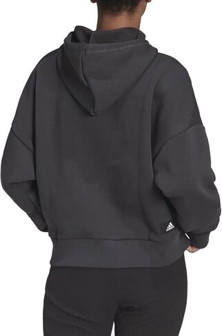 سترة أديداس الرياضية للسيدات Future Icons Feel Fierce Graphic Hoodie، كربون in Saudi Arabia