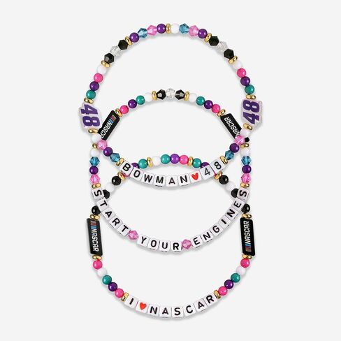 FOCO NASCAR Alex Bowman Womens 3 Pack Friendship Bracelet in Saudi Arabia