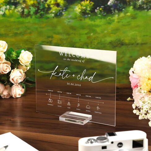 Uniqooo 20 Pack Black Acrylic Sign Sign Table Number ، 5 × 7 بوصة ، ورقة أكريليك DIY لحامل رقم جدول الزفاف ، علامات موقف عرض لأحداث الحفلات ، المكتب (قاعدة غير متضمنة) in Saudi Arabia