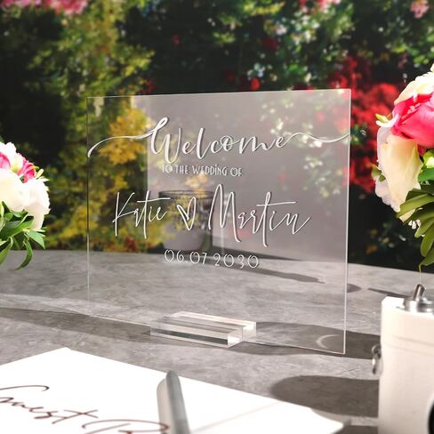 Uniqooo 20 Pack Black Acrylic Sign Sign Table Number ، 5 × 7 بوصة ، ورقة أكريليك DIY لحامل رقم جدول الزفاف ، علامات موقف عرض لأحداث الحفلات ، المكتب (قاعدة غير متضمنة) in Saudi Arabia