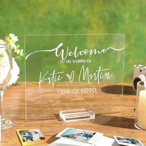 Uniqooo 20 Pack Black Acrylic Sign Sign Table Number ، 5 × 7 بوصة ، ورقة أكريليك DIY لحامل رقم جدول الزفاف ، علامات موقف عرض لأحداث الحفلات ، المكتب (قاعدة غير متضمنة) in Saudi Arabia
