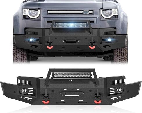 for Dakota & Durango Front Bumper Compatible with 1997 1998 1999 2000 2001 2002 2003 2004 Dodge Dakota & 1998-2003 Durango w/LED Lights, Winch Plate, Sensor Holes, License Plate Frame & D-rings in Kuwait