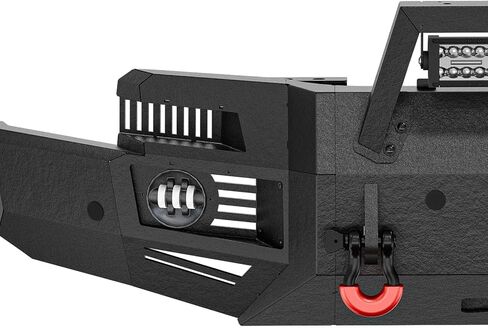 for Dakota & Durango Front Bumper Compatible with 1997 1998 1999 2000 2001 2002 2003 2004 Dodge Dakota & 1998-2003 Durango w/LED Lights, Winch Plate, Sensor Holes, License Plate Frame & D-rings in Kuwait