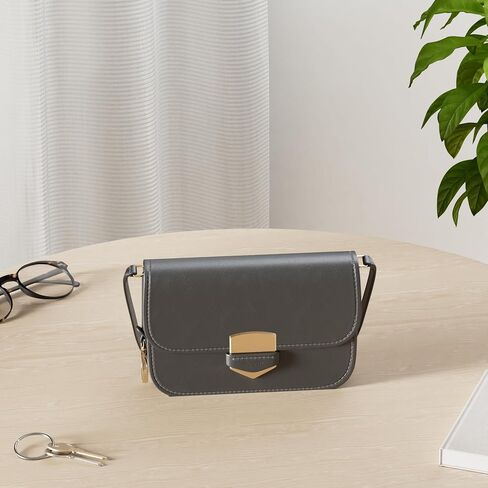 Fossil Lennox Crossbody Bag, Black/Leopard Haircalf in Saudi Arabia