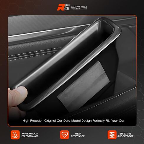 4PCS Ford Explorer 2016-2019 Front and Rear Row Door Storage Box Organizer Tray Phone Container Pocket Insert Tray Armrest Organizer Container in Saudi Arabia