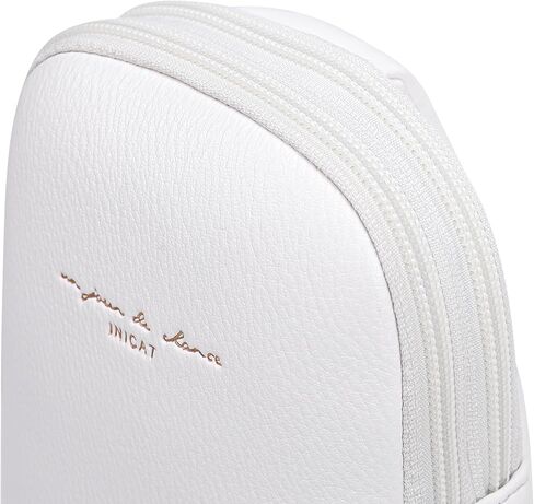 حقيبة سفر صغيرة من INICAT مصنوعة من الجلد وحقائب كروس للنساء وحقائب فاني وحقيبة كروس للجسم للنساء (بني داكن مضاد للسرقة) in Kuwait