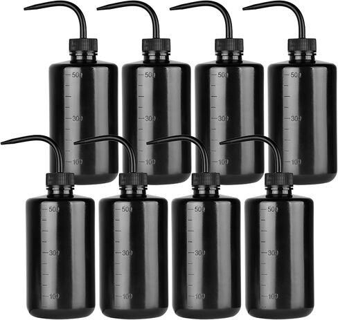 6Pcs 1000ml/34oz Wash Bottles,Plastic Squeeze Bottles,Clear Water Squirt Bottle,Tattoo Wash Bottle,Safety Watering Tools with Narrow Mouth for Tattoo Succulent Watering Medical Lab in Saudi Arabia
