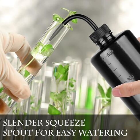 6Pcs 1000ml/34oz Wash Bottles,Plastic Squeeze Bottles,Clear Water Squirt Bottle,Tattoo Wash Bottle,Safety Watering Tools with Narrow Mouth for Tattoo Succulent Watering Medical Lab in Saudi Arabia
