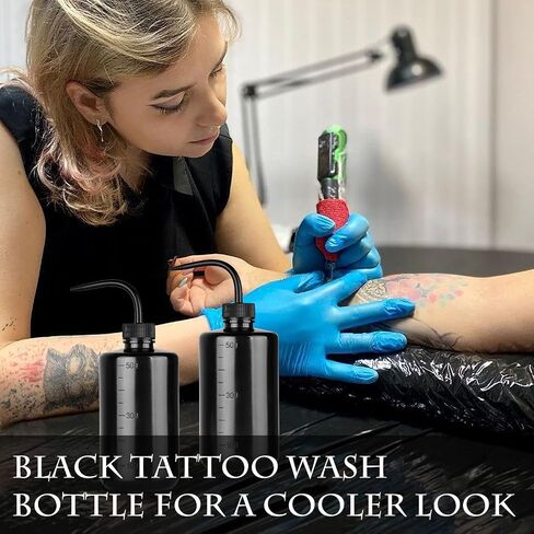 6Pcs 1000ml/34oz Wash Bottles,Plastic Squeeze Bottles,Clear Water Squirt Bottle,Tattoo Wash Bottle,Safety Watering Tools with Narrow Mouth for Tattoo Succulent Watering Medical Lab in Saudi Arabia