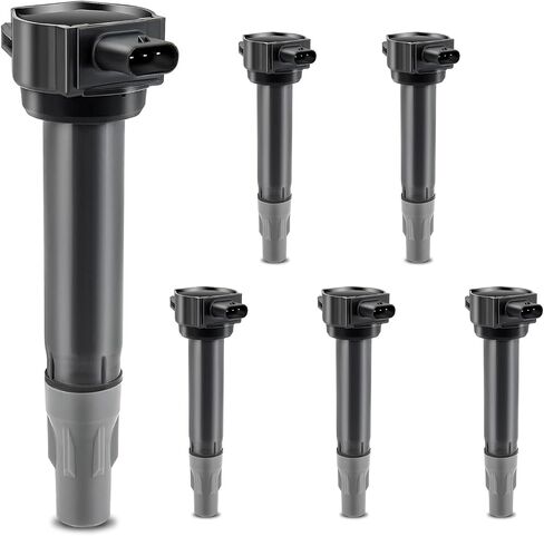 Set of 4 Ignition Coil Pack 2007 2008 2009 2010 2011 2012 Compatible with Nissan Altima Versa Sentra Cube Rogue Frontier 2013 2014 2015 Infiniti M56 FX50 QX60 QX70 2.5L 2.0L 1.8L Replace# UF549 in Kuwait