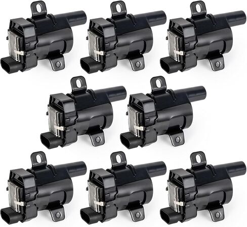 مجموعة من 4 اشتعال Coil Pack 2007 2008 2009 2008 2010 2011 2012 متوافق مع Nissan Altima Versa Sentra Cube Rogue Frontier 2013 2014 2015 Infiniti M56 FX50 QX60 QX70 2.5L 2.0L 1.8L استبدال# UF549 in Saudi Arabia