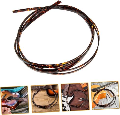 2pcs Guitar Edging Strips Wooded Guitar Part Fingertip Protector Easy Application Luthier Tools in Saudi Arabia