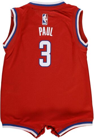 Chris Paul Los Angeles Clippers #3 Red Replica Road Infants Onesie Jersey in Saudi Arabia