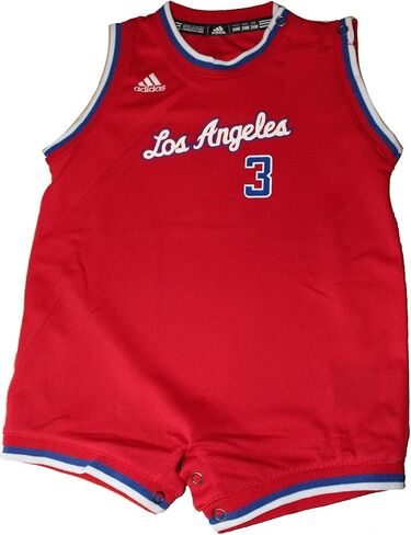 Chris Paul Los Angeles Clippers #3 Red Replica Road Infants Onesie Jersey in Saudi Arabia