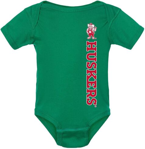 CornBorn Huskers Baby Apparel - Nebraska Cornhusker Infant Bodysuits in Saudi Arabia
