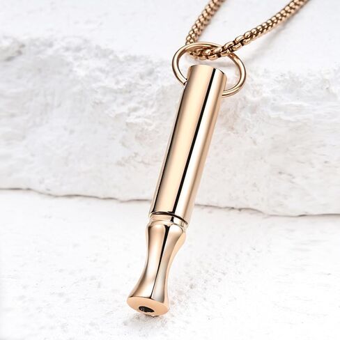 Breathing Necklace to Quit Smoking and Vaping - Refillable Essential Oil Diffuser, Fidget Necklace for Anxiety Relief, Smokeless Inhaler with 4 Cotton Pods in Kuwait