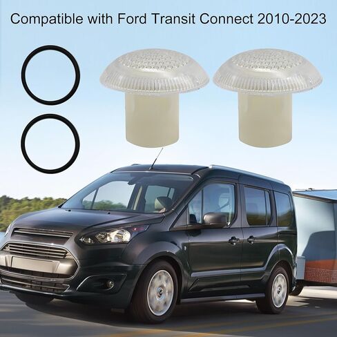 LED 2 Pcs Side Marker Lights Pair LED Lamp Turn Signal Lamp Lights Kits Compatible with Ford Transit Connect 2010-2021 Replace 9T1Z13K376A in Saudi Arabia