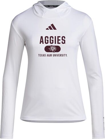adidas Women's D4t Texas A&m University Lightweight Hoodie in Saudi Arabia
