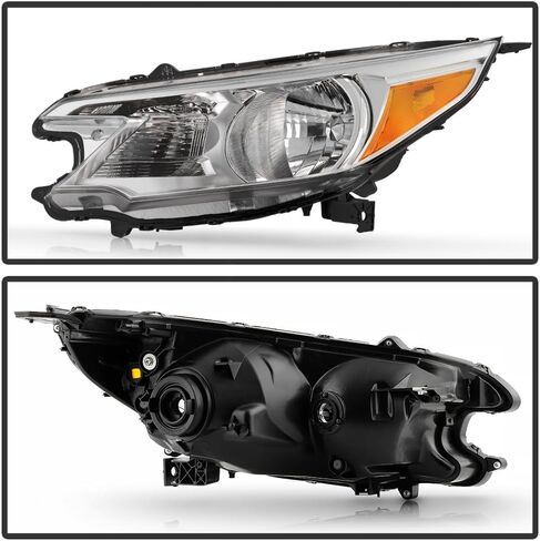 KEEKPO - For 2012-2014 Honda CR-V CRV Black Headlights Headlamps Assembly Pair Set Replacement Driver & Passenger Side in Kuwait