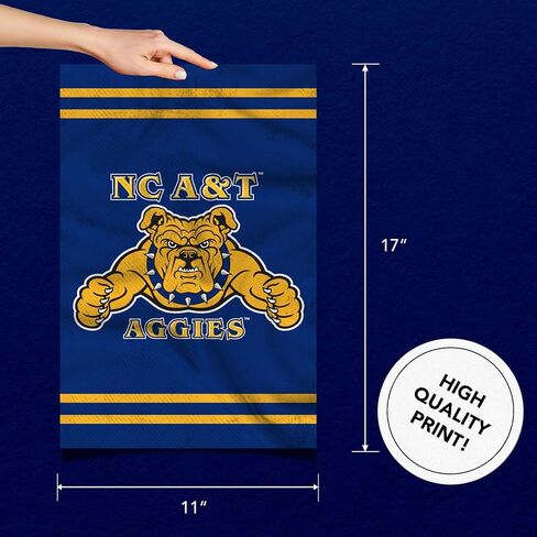 Desert Cactus North Carolina A&T State University Poster Aggies NC A&T 11 x 17 Inch Room Office Décor Decoration Official Fan Gear (11x17 inch, Version 3) in Saudi Arabia