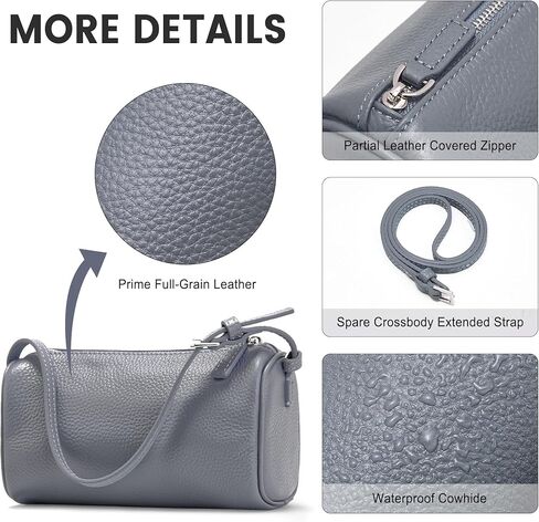 حقائب كروس من الجلد الطبيعي للنساء: حقائب كتف صغيرة مصممة وحقائب يد هوبو عصرية للسيدات in Kuwait