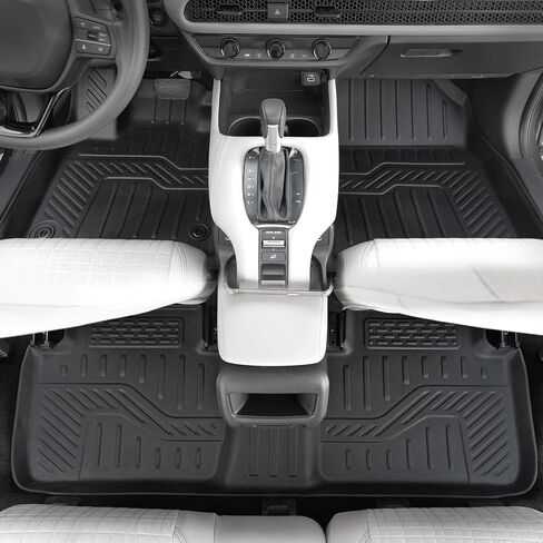 Floor Mats Set for 2018-2025 2026 Honda Odyssey Accessories, Full Coverage All Weather Floor Mats Lower Cargo Mat & Door Sill Guards for Honda Odyssey Minivan in Kuwait