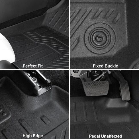 Floor Mats Set for 2018-2025 2026 Honda Odyssey Accessories, Full Coverage All Weather Floor Mats Lower Cargo Mat & Door Sill Guards for Honda Odyssey Minivan in Kuwait
