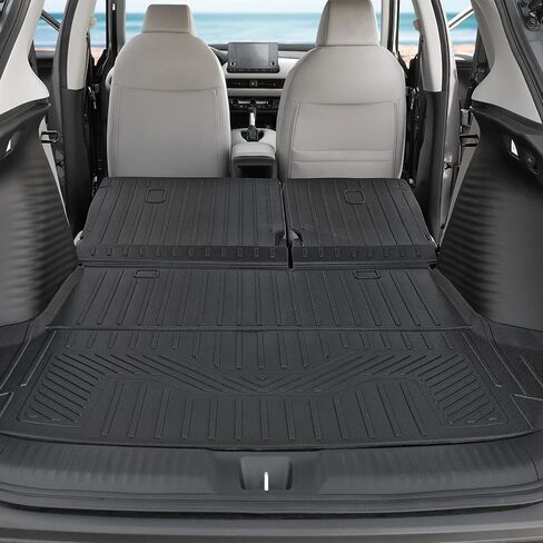 Floor Mats Set for 2018-2025 2026 Honda Odyssey Accessories, Full Coverage All Weather Floor Mats Lower Cargo Mat & Door Sill Guards for Honda Odyssey Minivan in Kuwait