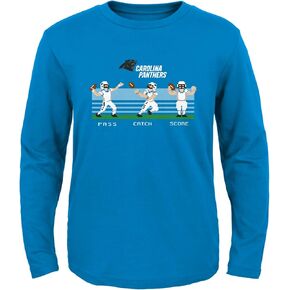 Outerstuff NFL Teams Toddlers Pass Catch Score Graphic Long Sleeve T-Shirt (2T - 4T) in Saudi Arabia