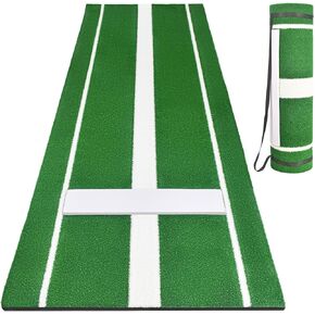 بساط رمي الكرة اللينة، بساط ضرب البيسبول مقاس 10 × 3 بوصات، بساط تدريب على الملعب مضاد للانزلاق ومضاد للبهتان، بساط رمي الكرة اللينة للاستخدام في الهواء الطلق/الداخلي in Kuwait