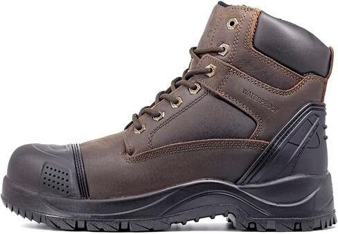 ZANCO MEN'S 6" WATERPROOF COMPOSITE TOE ELECTRICAL HAZARD SAFETY WORK BOOTS in Saudi Arabia