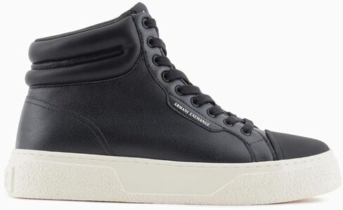 Armani Exchange Men's Lion High Top Sneaker in Saudi Arabia