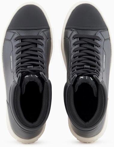Armani Exchange Men's Lion High Top Sneaker in Saudi Arabia