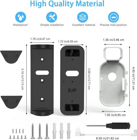 Huafly Wall Bracket for Blink Sync Module XR مع كبل قصير ، حامل حائط لوحدة Sync New New Allin in Kuwait