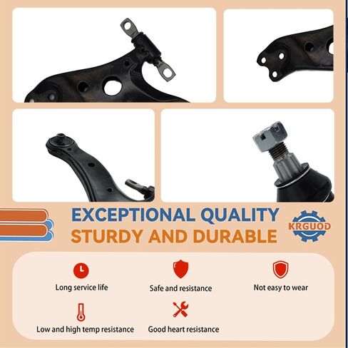Front Lower Control Arms for Toyota Camry Solara Highlander Lexus ES300 ES330 RX330 RX350, 2 Lower Control Arms K620333 K620334-2pcs in Kuwait