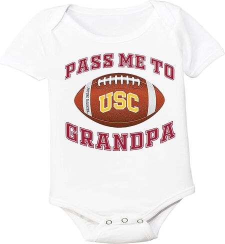 USC Trojans Southern California Pass Me To GrandPa Baby Bodysuit in Saudi Arabia