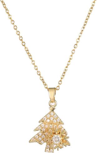 Sunflower Fidget Necklace for Women Gold Moon Necklace Rotating Heart Necklaces Spinning Crystal Flower Anxiety Necklaces Crescent Moons Jewelry Accessories in Saudi Arabia