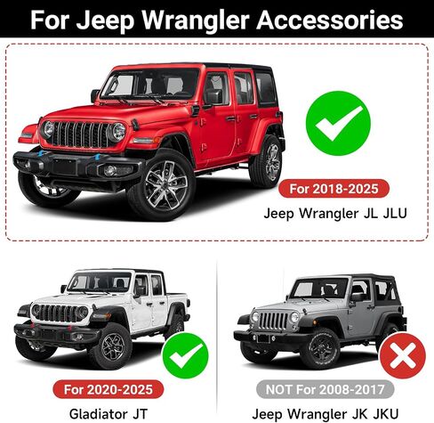 الجبهة تحت مقعد مربع تخزين المقعد لجيب Wrangler JL/JLU 2018-2025 وللجيب Gladiator JT Truck 2020-2025 إكسسوارات منظم تخزين المقعد الخفي in Kuwait