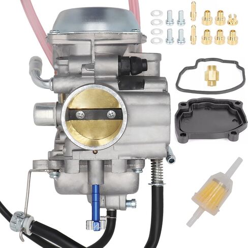JIK Carburetor Carb for Arctic Cat 300 400 500 Bearcat 454 Bst34-216 Suzuki QuadRunner 250 4WD LTF250 LTF500 Suzuki QuadMaster LTA500 ATV (Blue) in Saudi Arabia