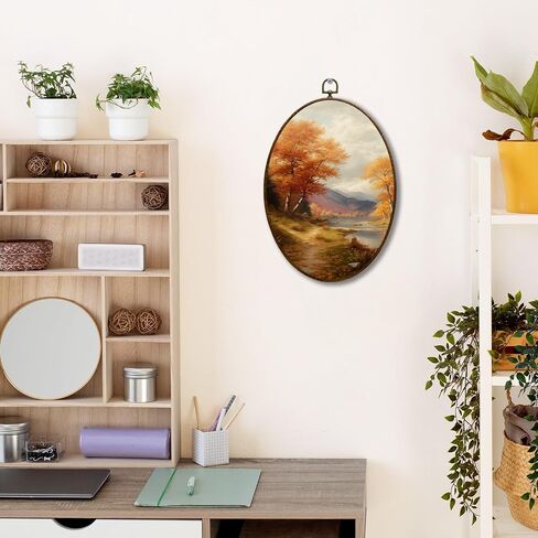 jqf fall fall grotic raven rowl wall wall art ، vintage rustic fall moon crow crow canvas wall art ، dark cottagecore antair antumn ant antair reven prints hanging decor in Kuwait
