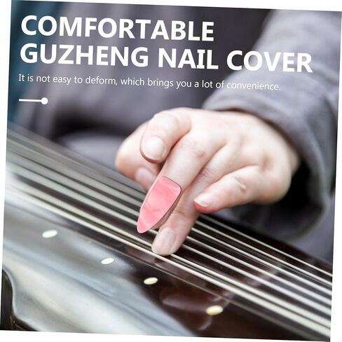 أغطية أظافر توريتي جوزينج مع واقيات أصابع سميكة من البودرة وأشرطة لاصقة، تصميم مريح للاعبي جوزينج لحماية الأظافر من أجل التدريب والأداء in Kuwait