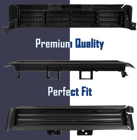 CarPartsDepot Front Upper Active Grille Shutter w/Motor Compatible With 2013-2022 RAM 1500 Pickup Fits 5.7L Engines CH1206118 68297700AB in Saudi Arabia